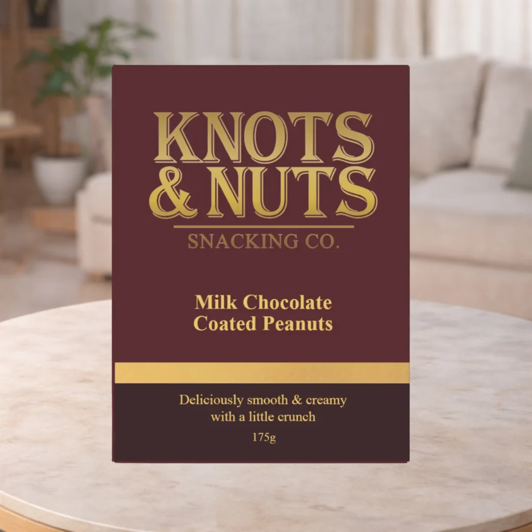 Knots & Nuts Milk Chocolate Peanuts 150g