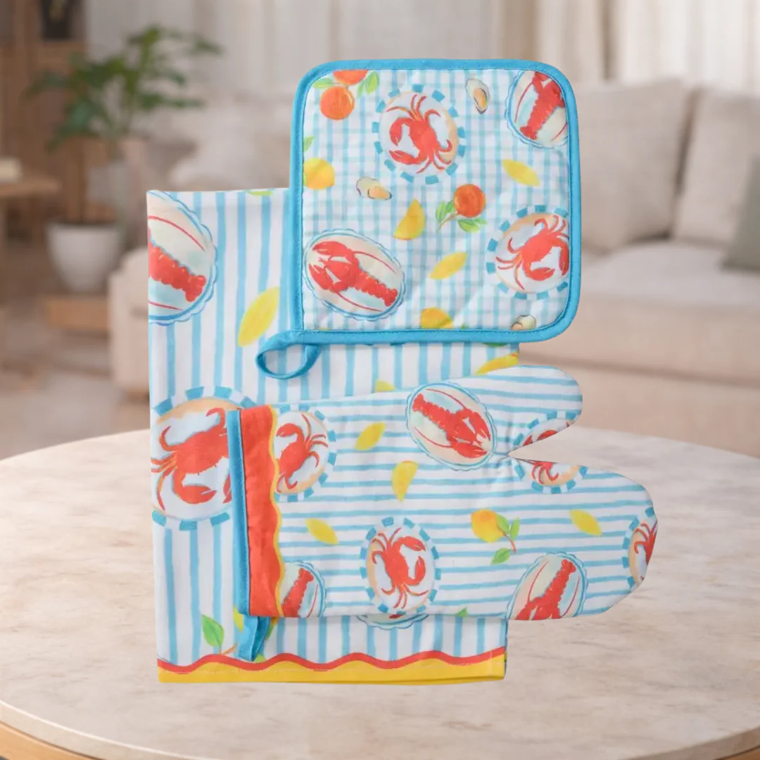 Lavida Kitchen Set/3 Lobster
