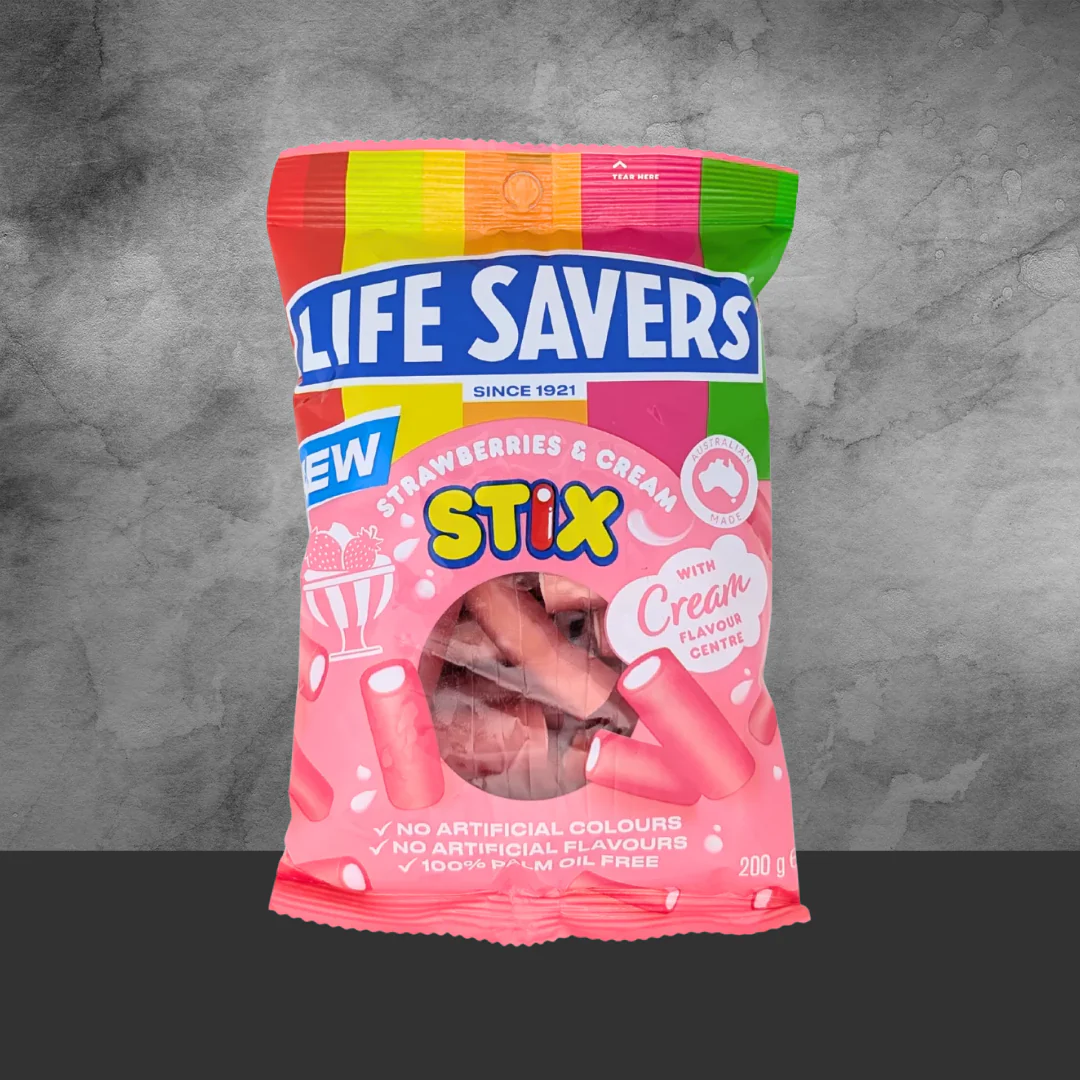 Life Savers Strawberries & Cream Stix 200g - Image 2