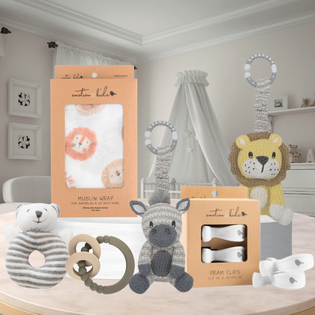 Little Lion Rattle Hamper