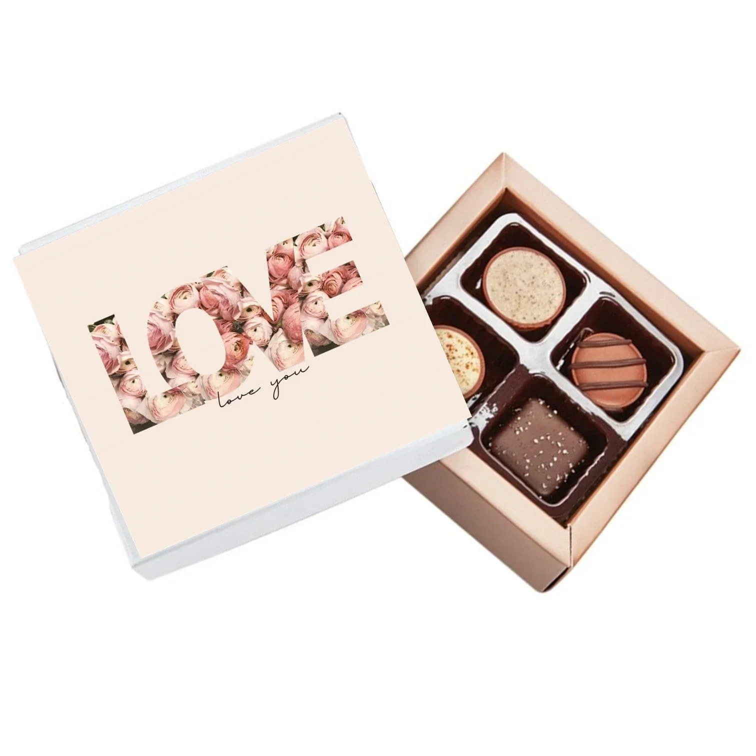 LOVE Pure Indulgence Choc Box 40g - Image 2