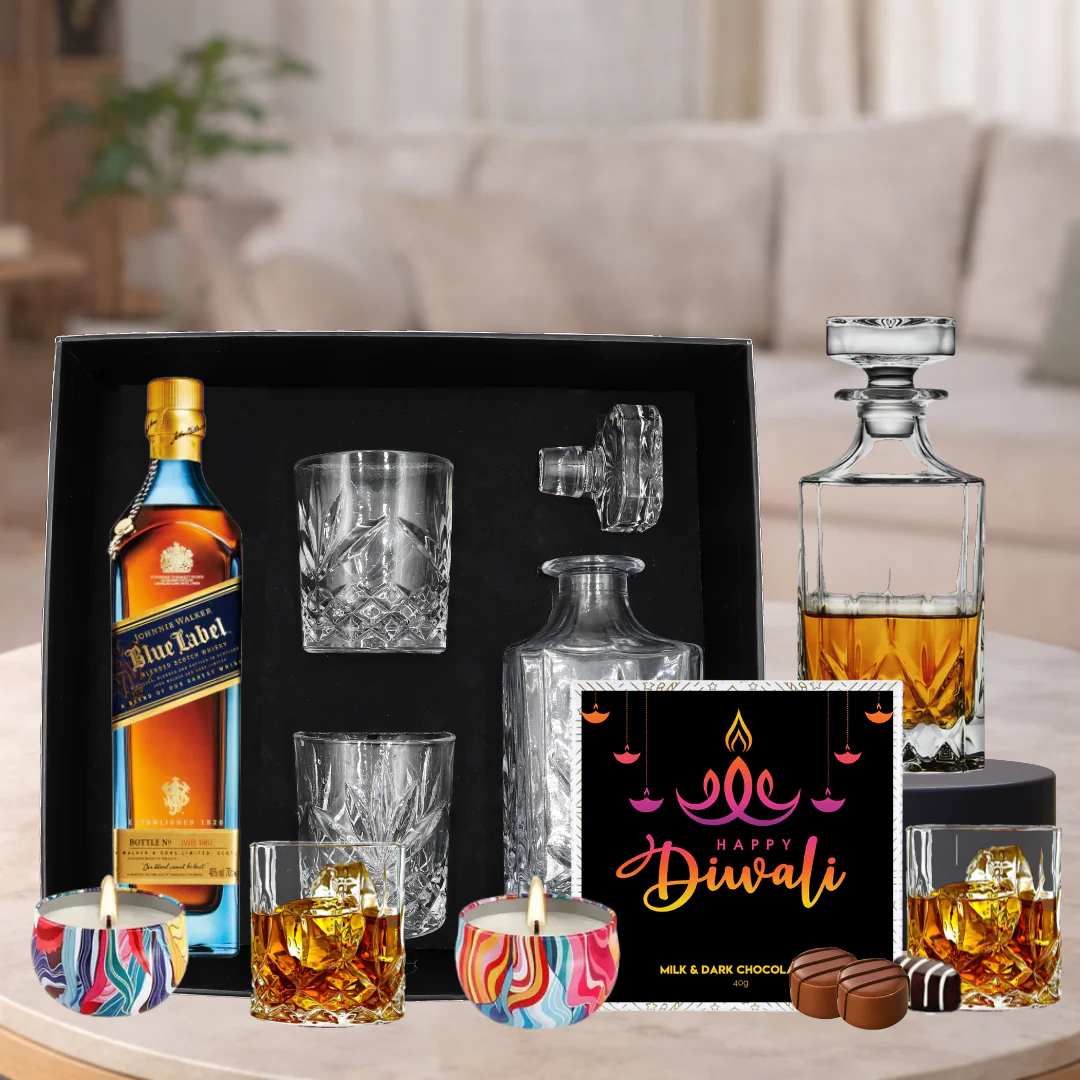 Luxury Diwali Whisky Decanter Hamper