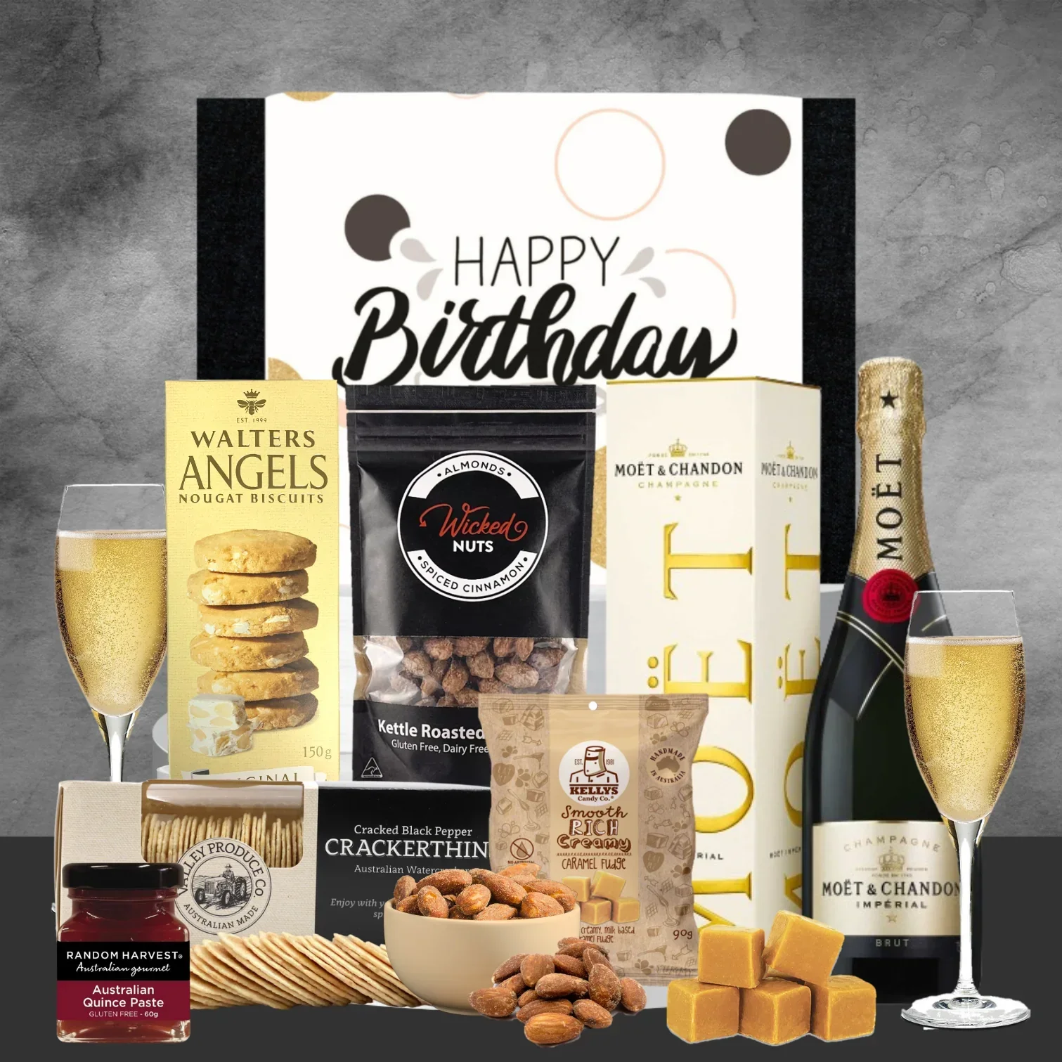 Luxury Moet Birthday Hamper - Image 2