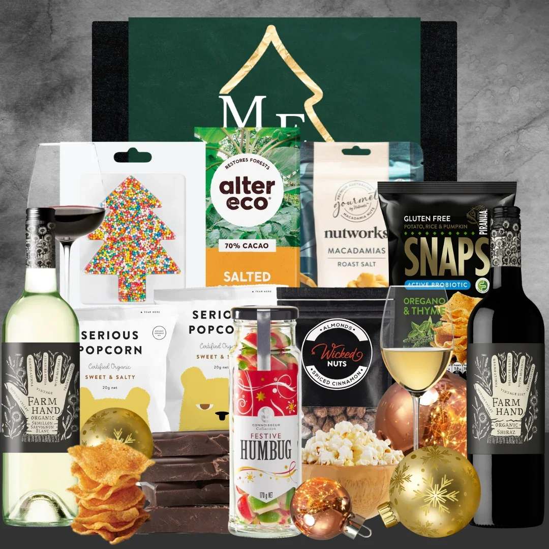 Luxury Vegan Wine Christmas Hamper