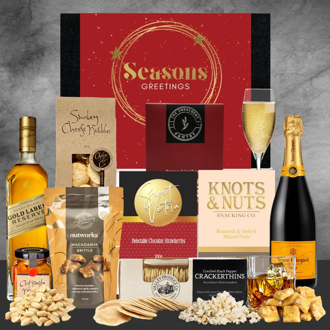 Luxury Veuve & Whiskey Christmas Hamper