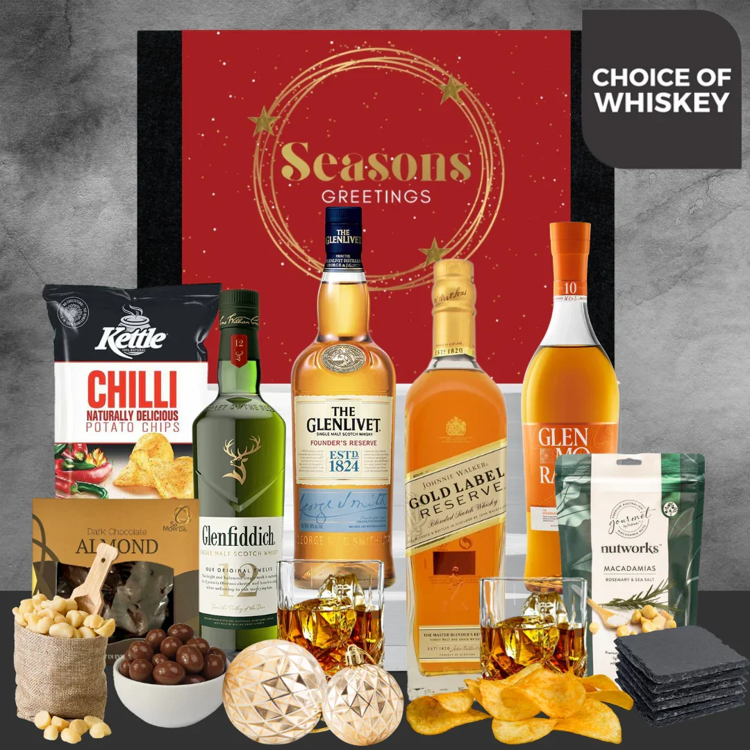 Luxury Whiskey Christmas Hamper