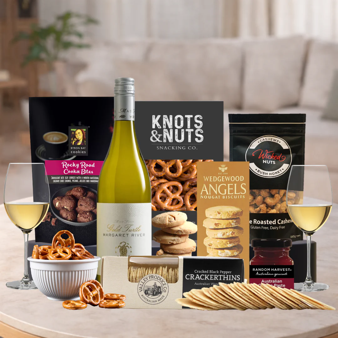 Mad Fish Chardonnay & Nibbles Hamper
