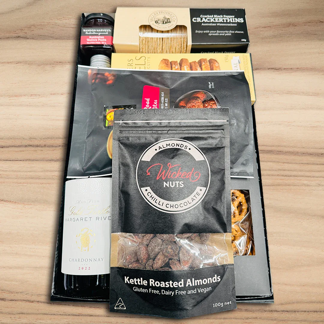 Mad Fish Chardonnay & Nibbles Hamper - Image 3