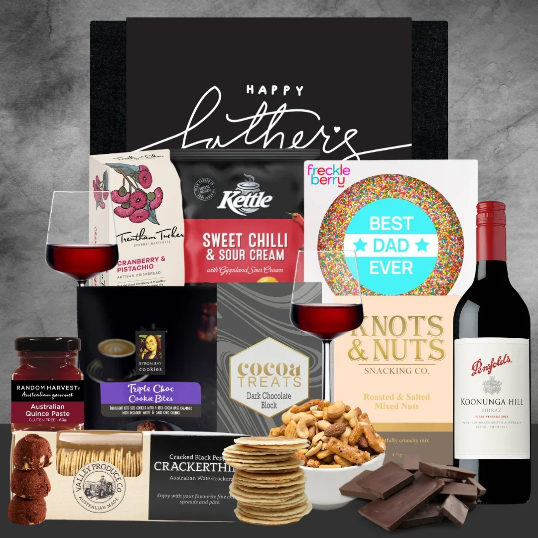 Make Dad Happy Wine Hamper - Image 2