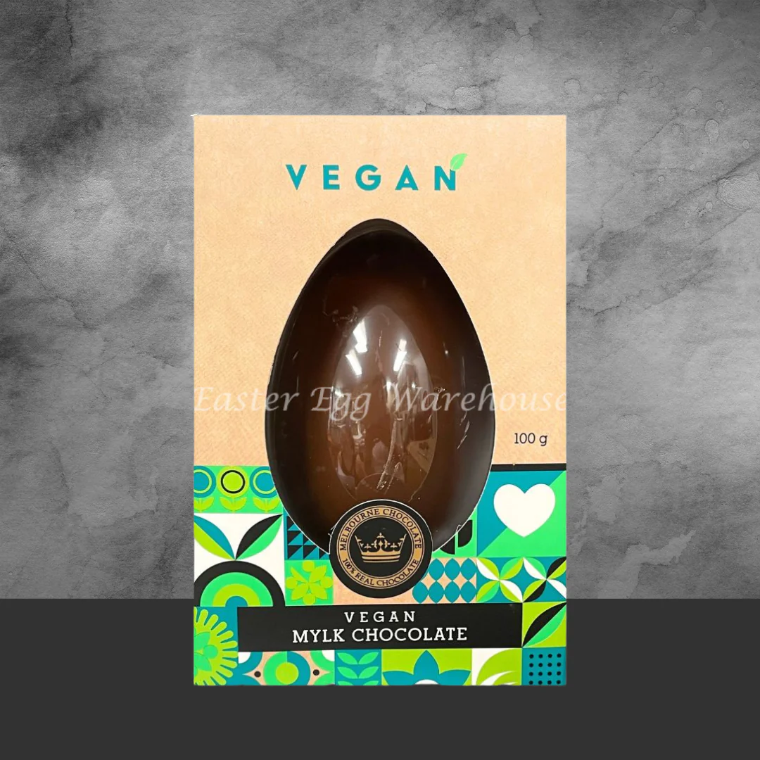 Melbourne Chocolate Mylk Chocolate Vegan Easter Egg 150g - Image 2