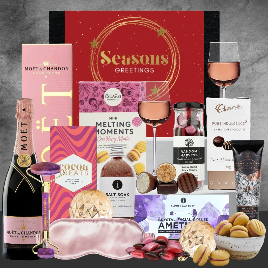 Moet Rose Luxury Christmas Hamper