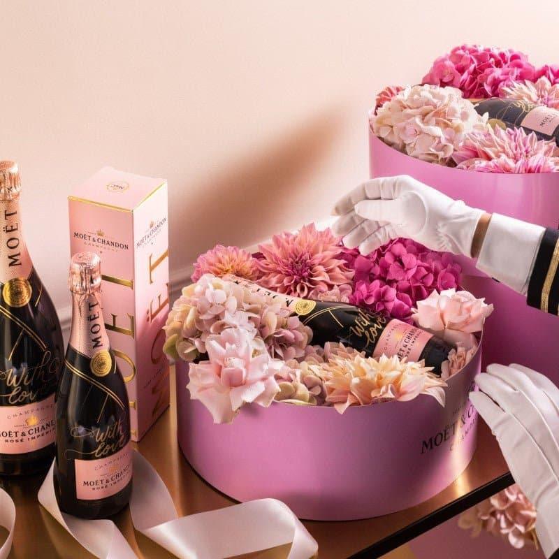 Moet Rose Luxury Christmas Hamper - Image 3