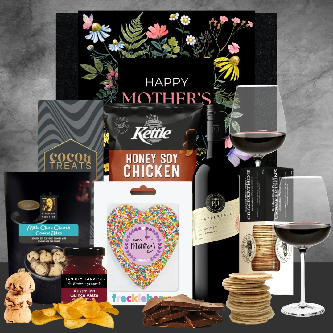 Mother's Day Pepperjack Red Wine Hamper - Image 2