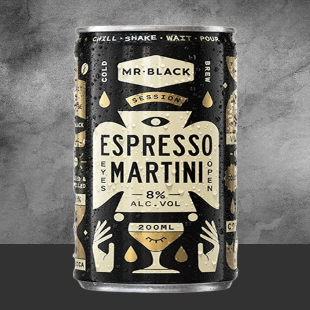 Mr Black Coffee Liqueur Can 200ml - Image 2