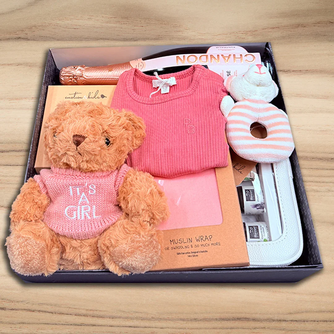 New Baby Girl Celebration Hamper - Image 3