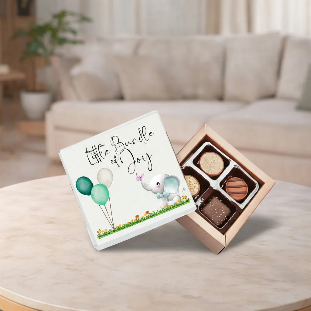New Baby Pure Indulgence Choc Box 40g