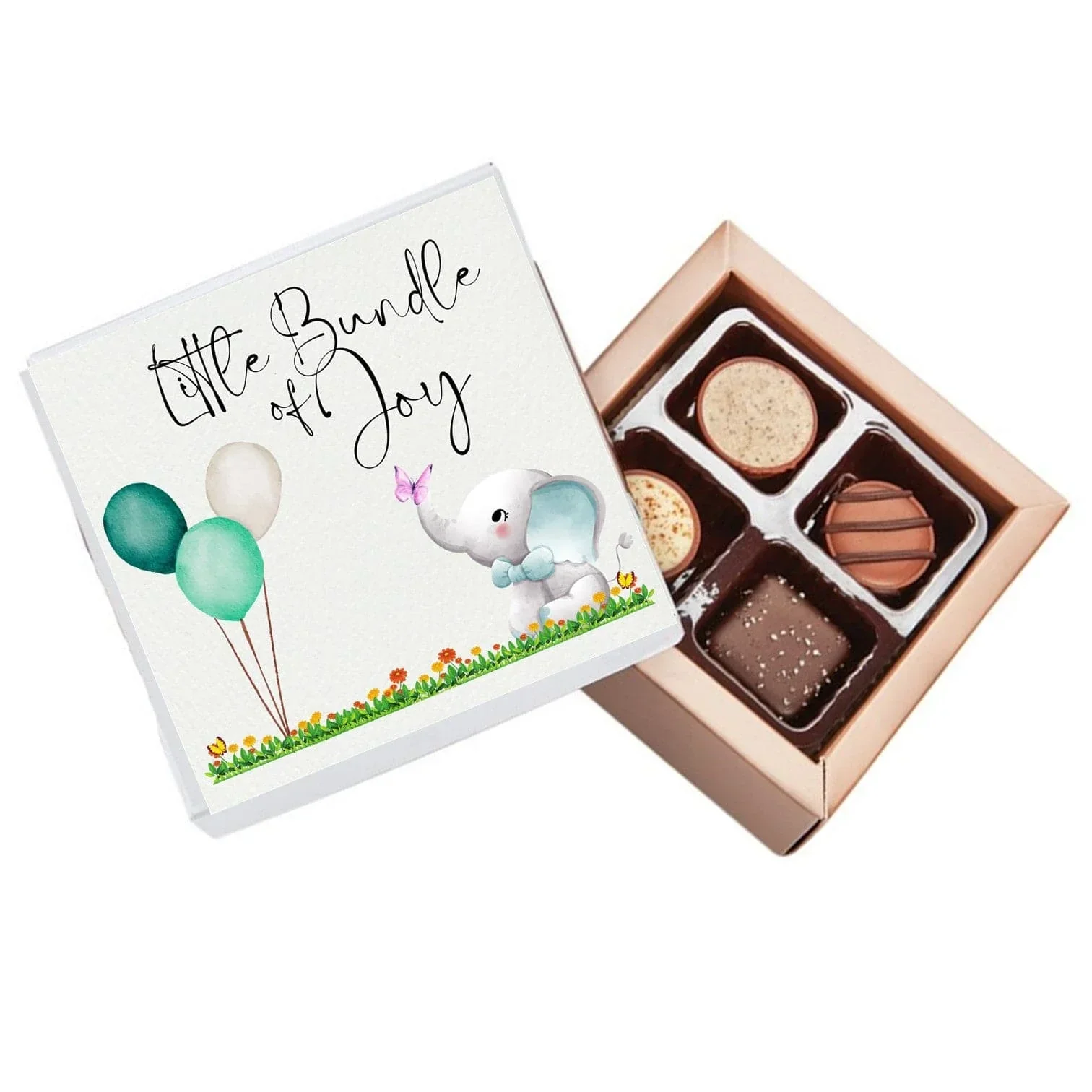 New Baby Pure Indulgence Choc Box 40g - Image 2