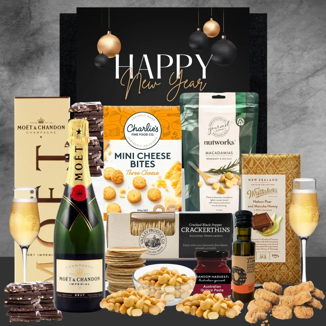 New Year Champagne Gift Hamper - Image 2