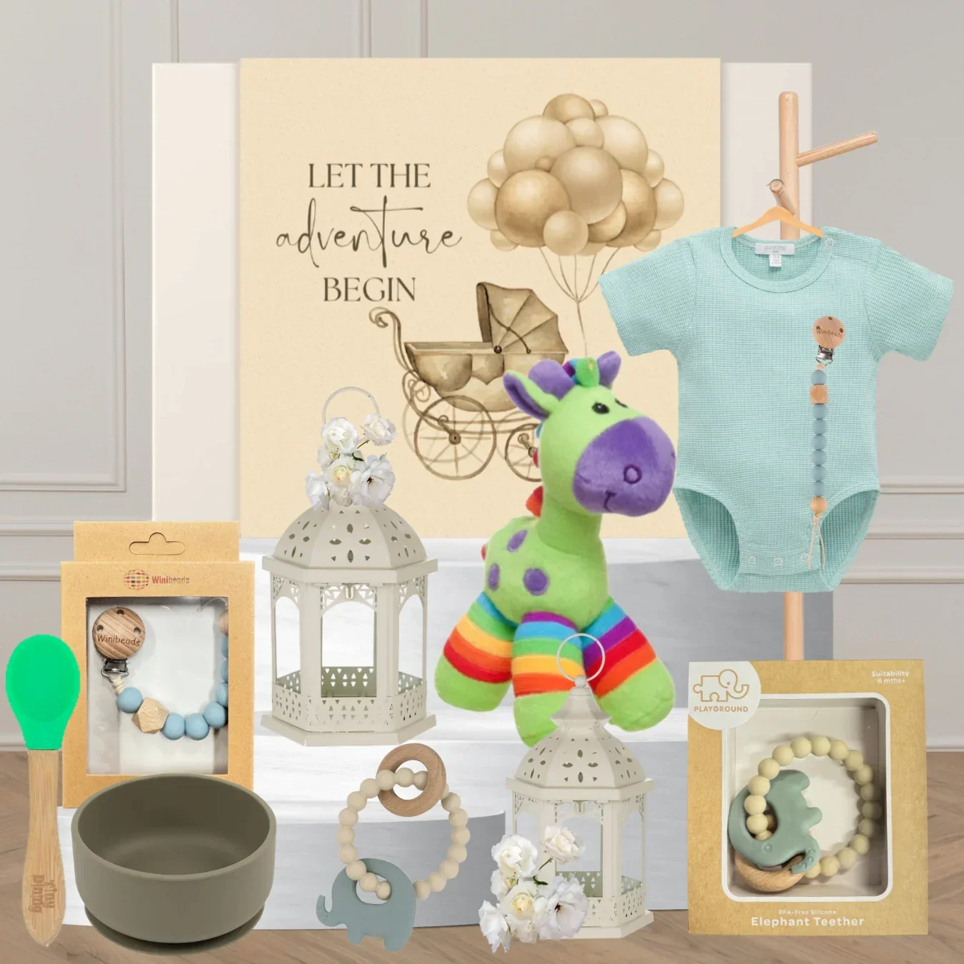 Newborn Baby Cuddles Hamper - Image 2
