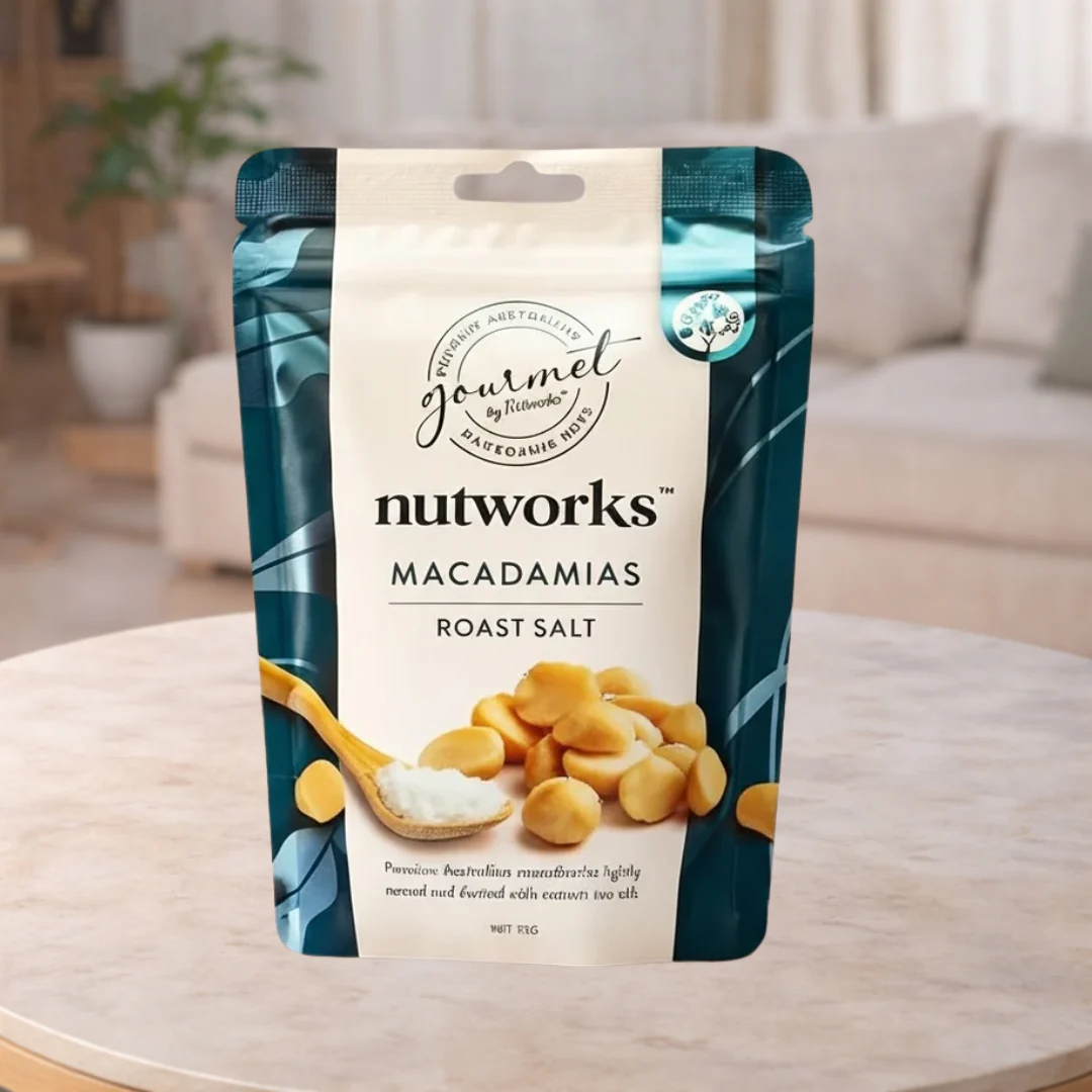 Nutworks Rosemary & Sea Salt Macadamias 75G