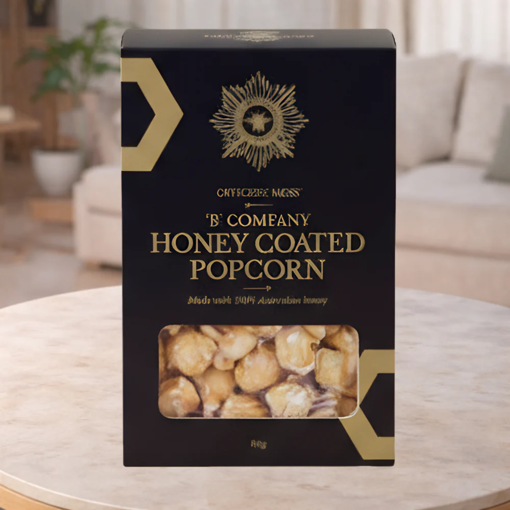 Officers Mess B Company Honey Coated Popcorn 80g