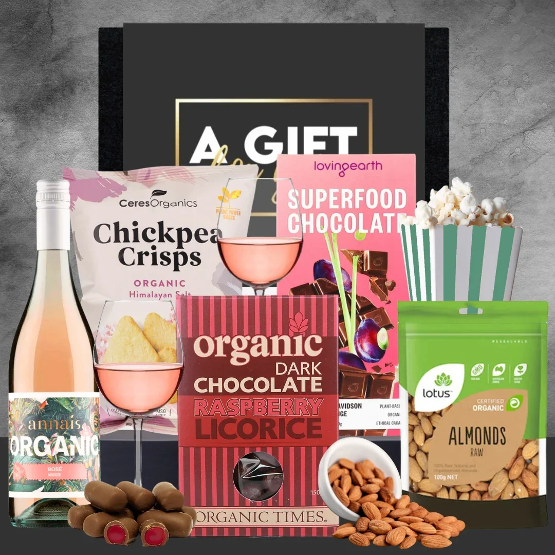 Organic Rose Hamper with Annais - Image 2