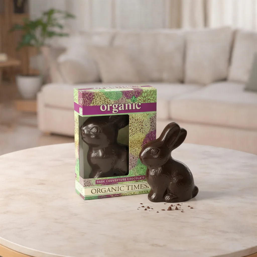 Organic Times Organic Dark Chocolate Easter Bunny 70g