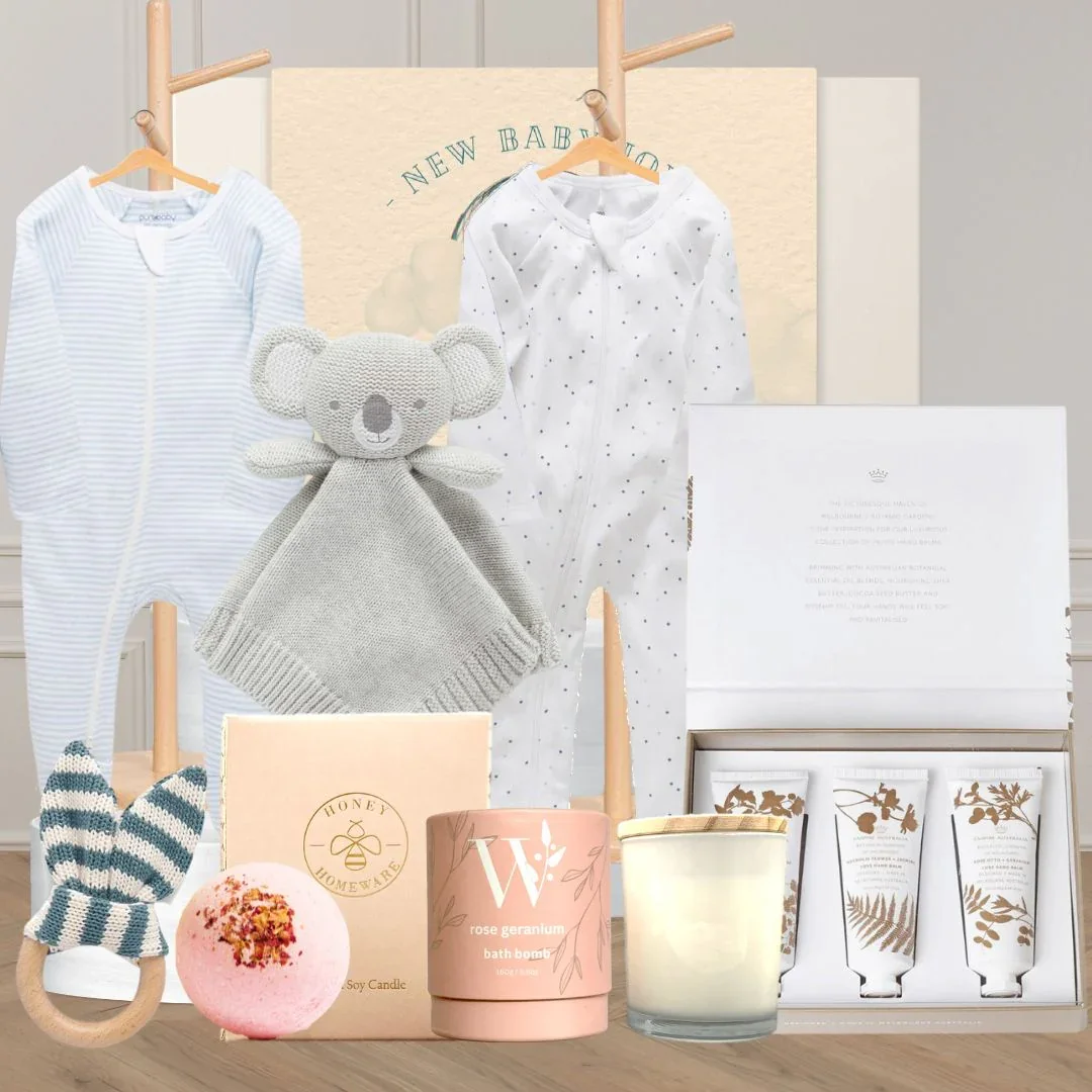 Pamper for Mum and Baby Boy Hamper