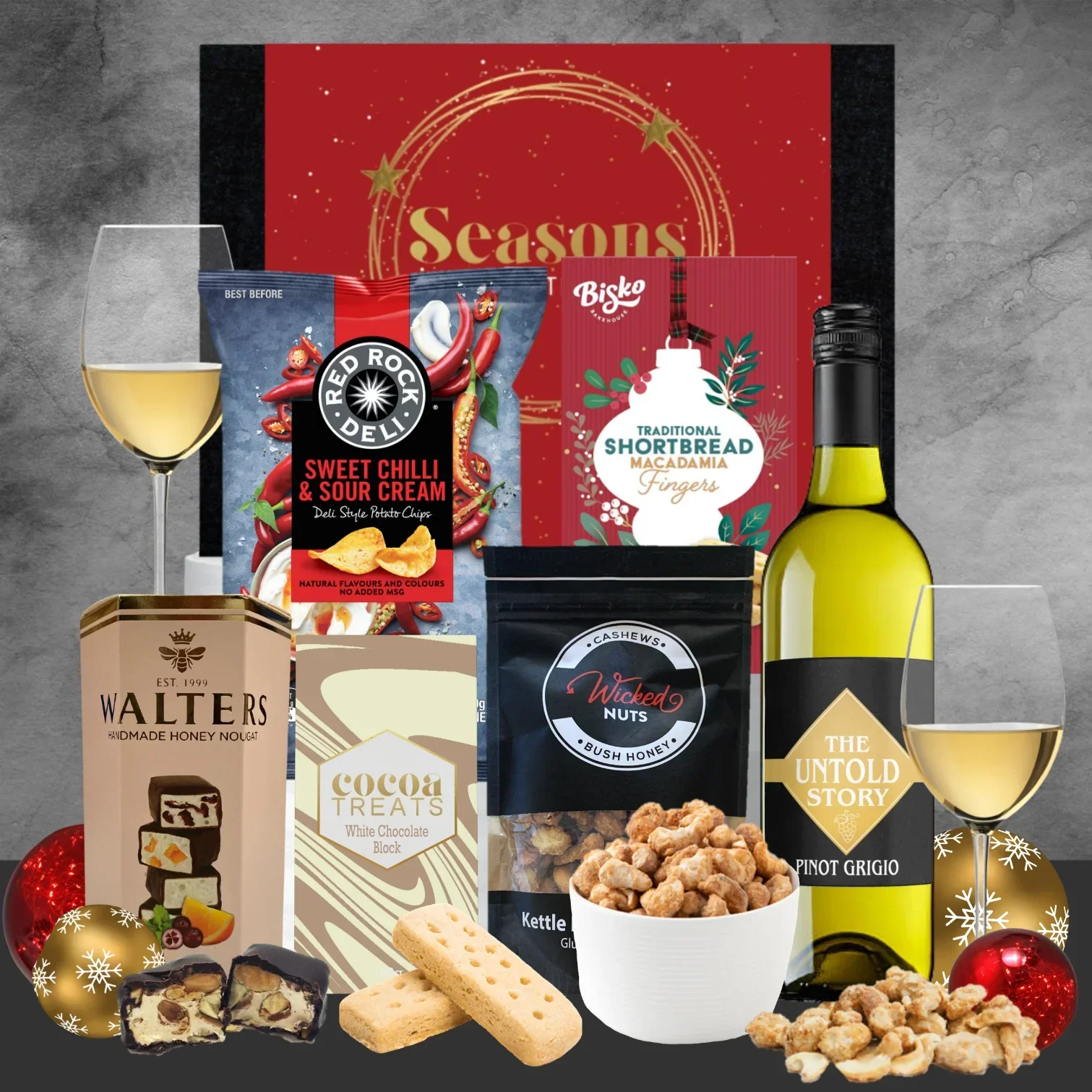 Pinot Grigio Wine Christmas Hamper