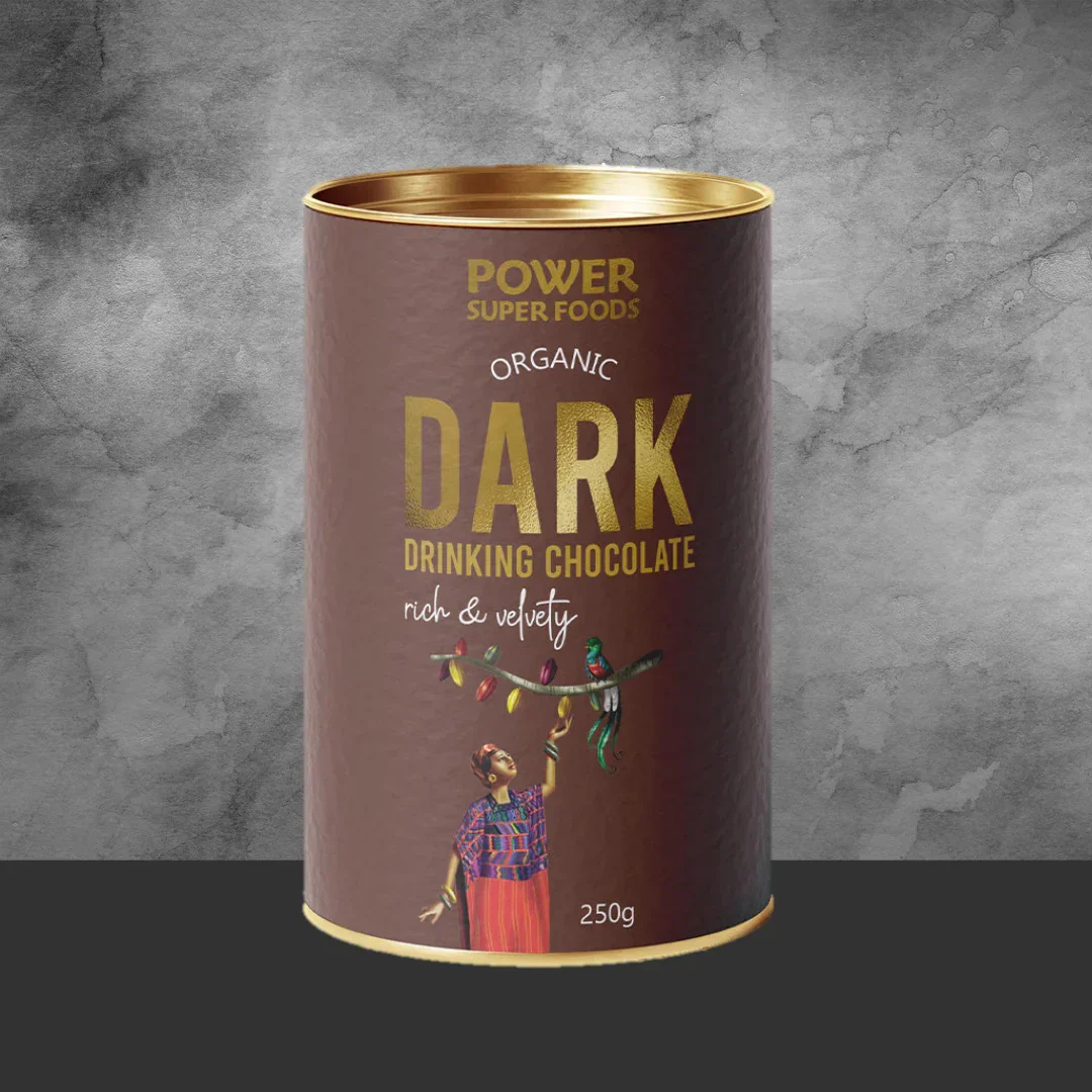 Power Super Foods Dark Drinking Chocolate 250g - Image 2