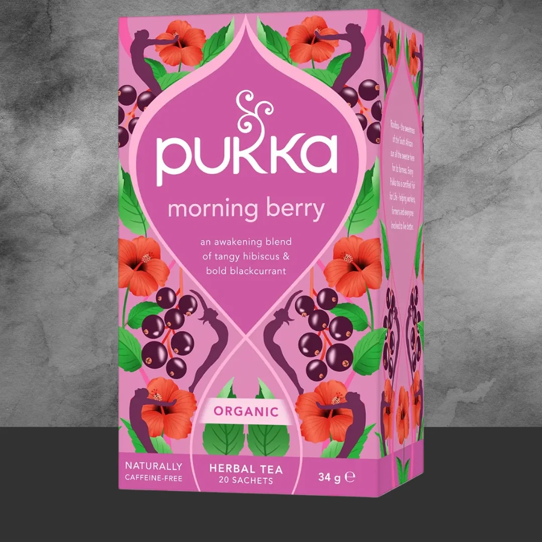 Pukka Organic Morning Berry Tea 20pk - Image 2
