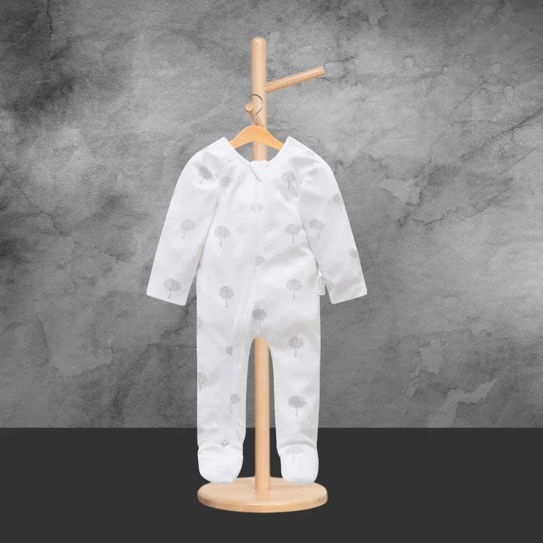 Pure Baby Newborn Pale Grey Tree - Image 2