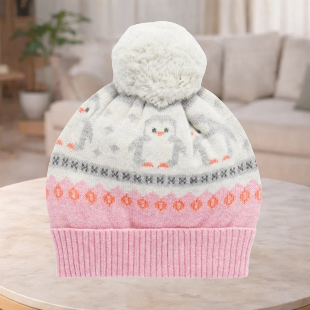 Pure Baby Penguin Fairisle Beanie