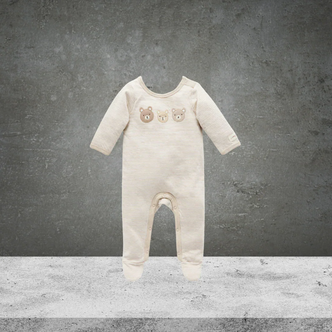 Pure Baby Winter Collection Neutral Growsuit- Size 000