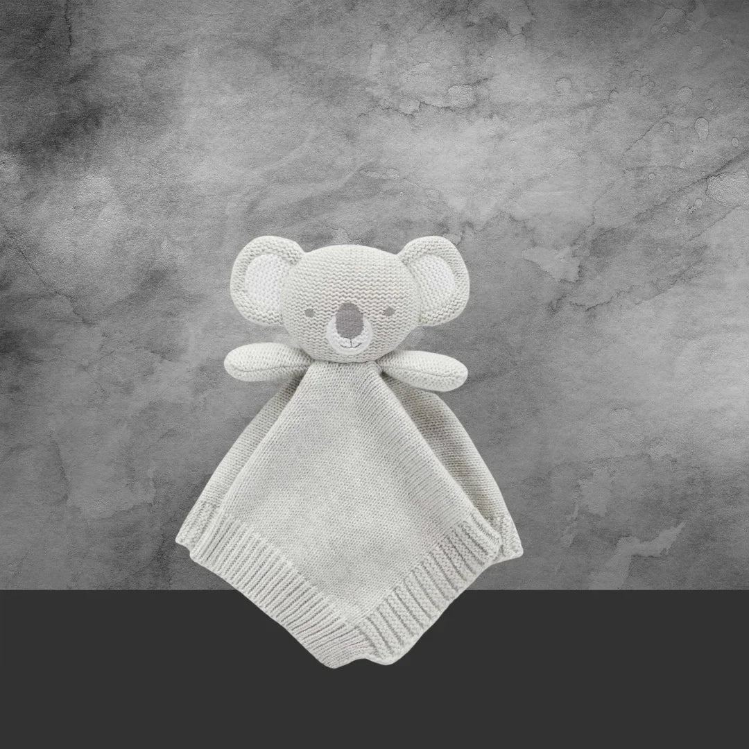 PureBaby Knitted Koala Comforter - Image 2
