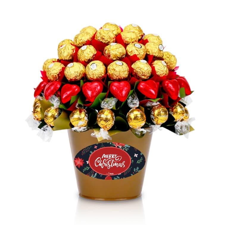 Queen of Christmas Hearts Bouquet