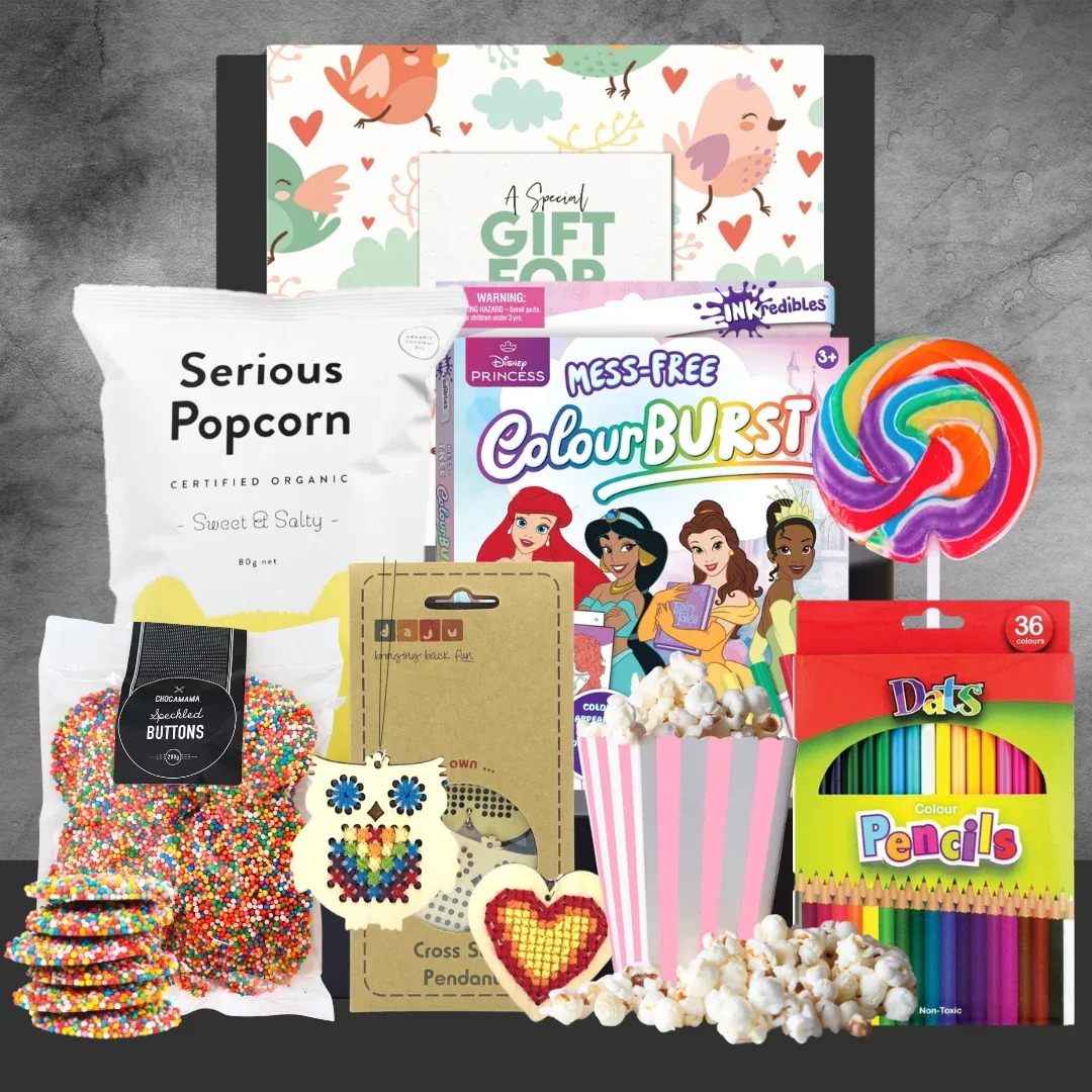 Rainbow Puzzle Princess Hamper - Image 2
