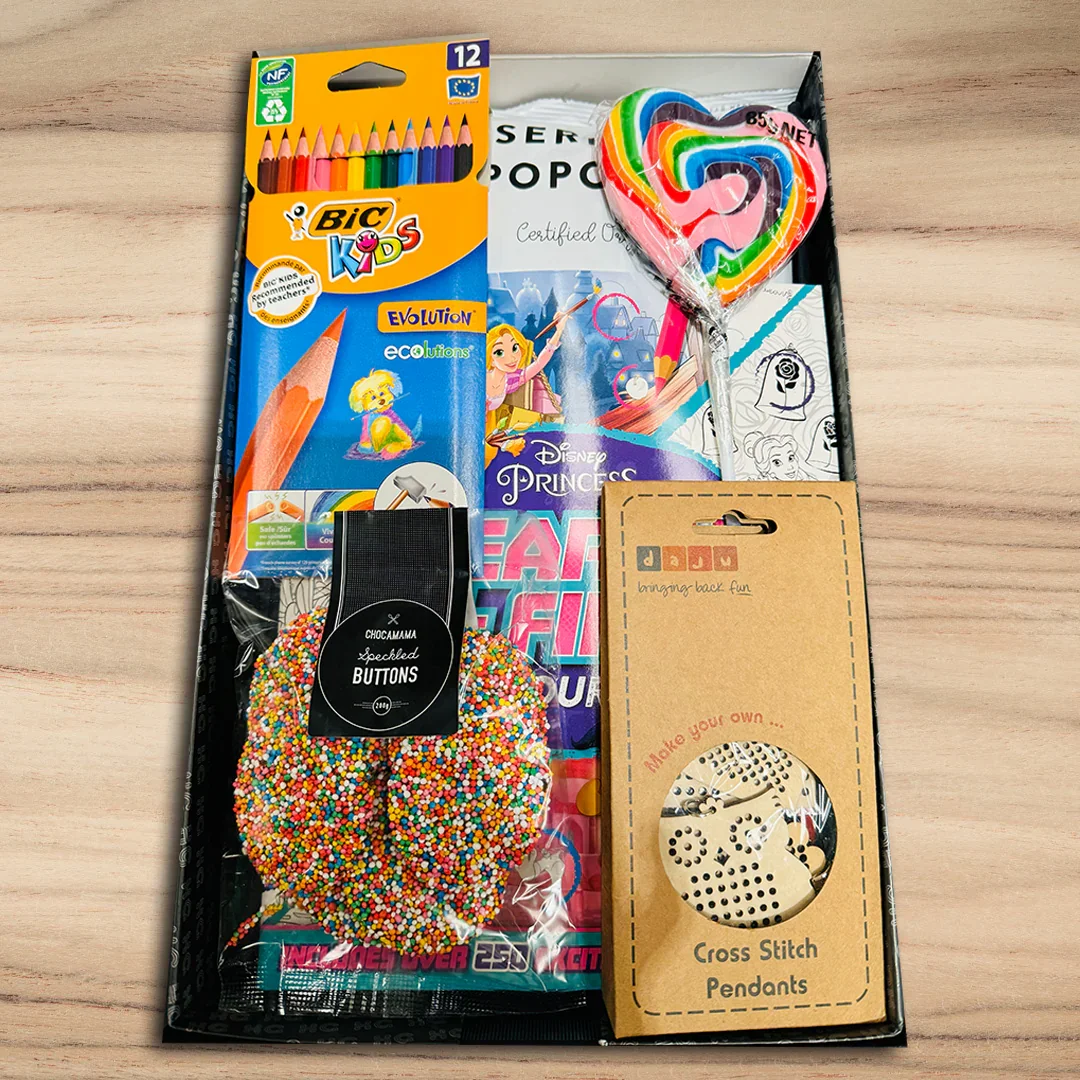 Rainbow Puzzle Princess Hamper - Image 3