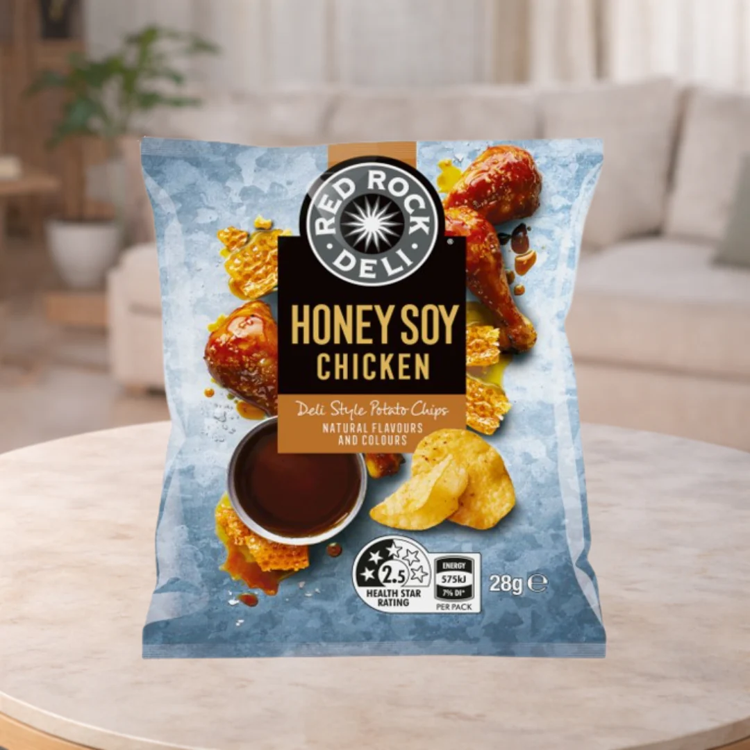 Red Rock Deli Chip Honey Soy Chicken 28g