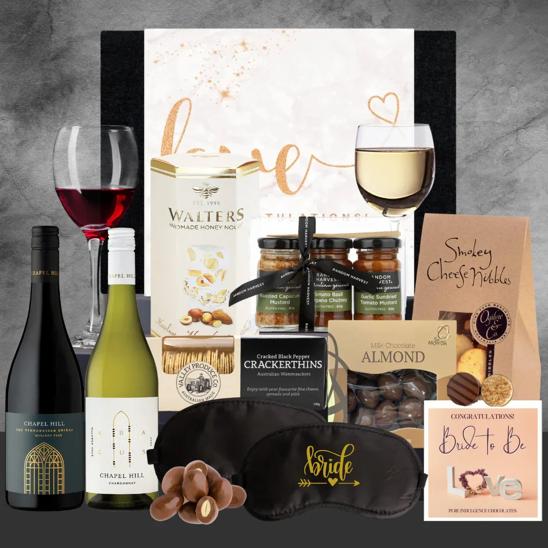 Red & White Wine Wedding Hamper - Image 2
