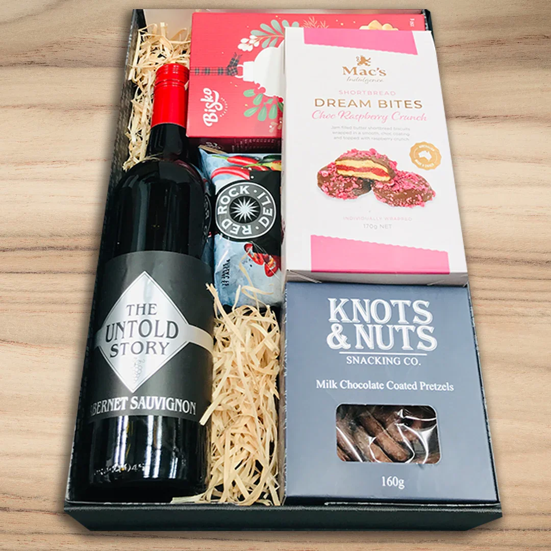 Red Wine Christmas Hamper For Her - Image 2