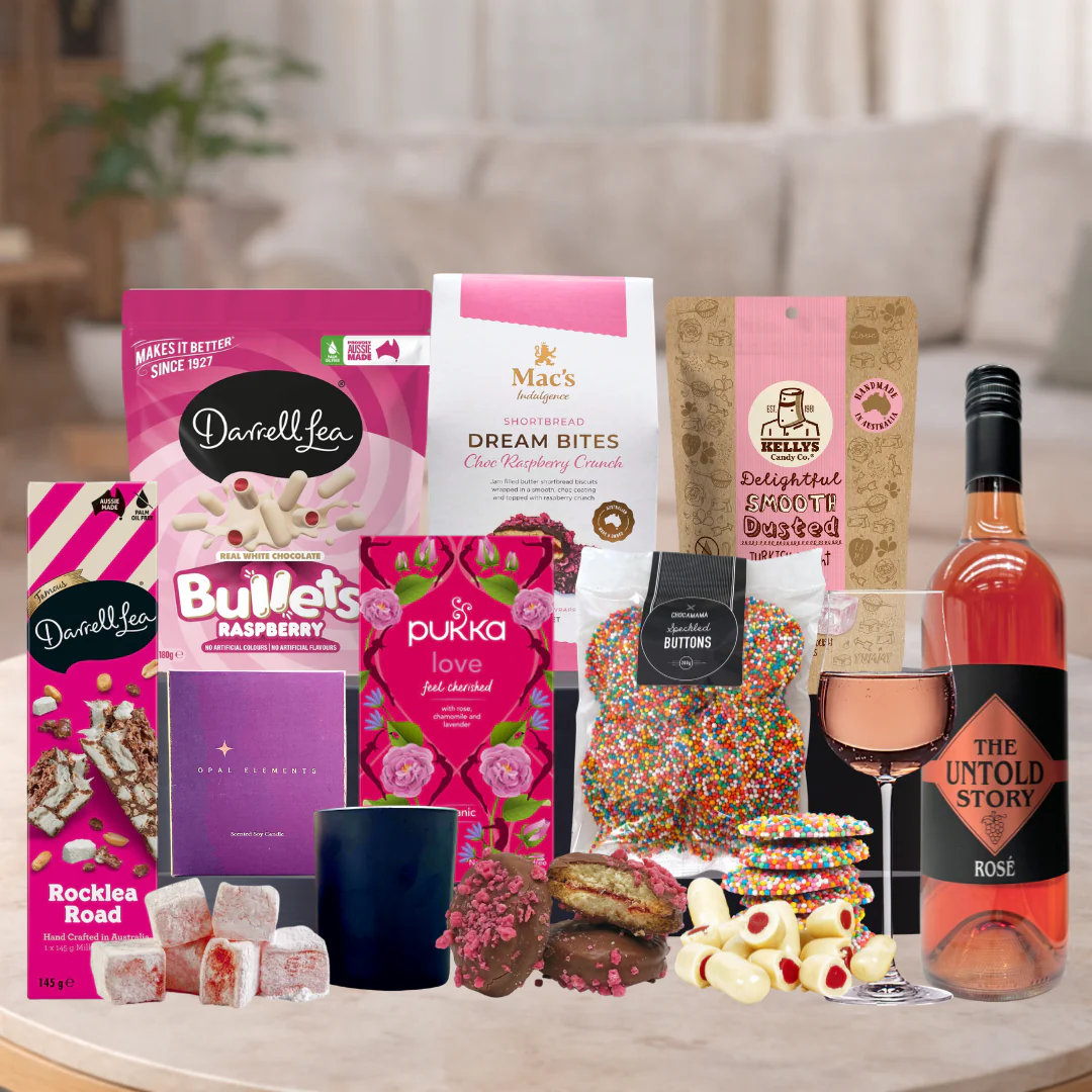 Food & Rose Wine hamper