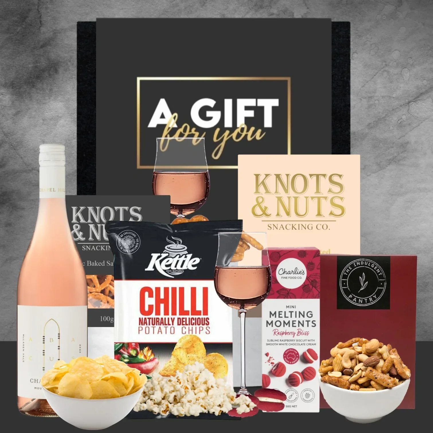 Rose & Savoury Snack Hamper - Image 2