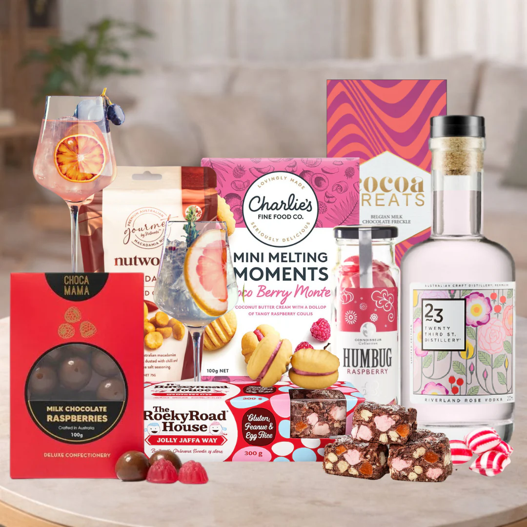 Australian Rose Vodka Hamper