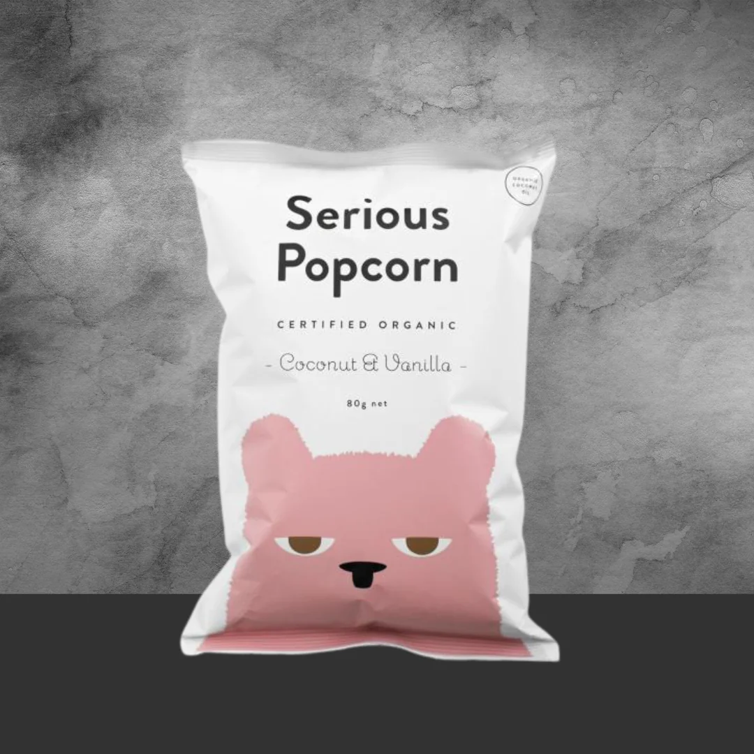 Serious Food Co Coconut Vanilla Popcorn 20g - Image 2