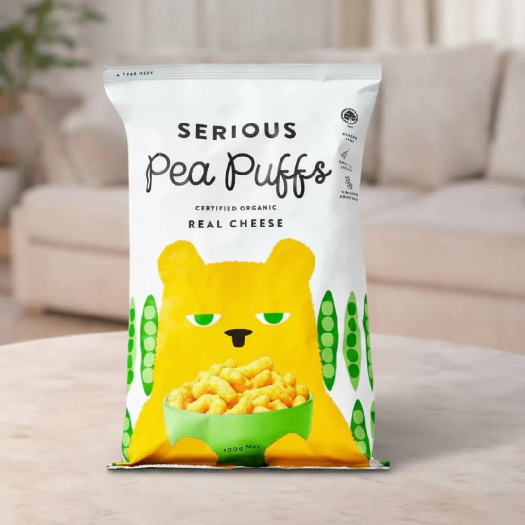 Serious Food Co Pea Puffs Real Cheese 15g