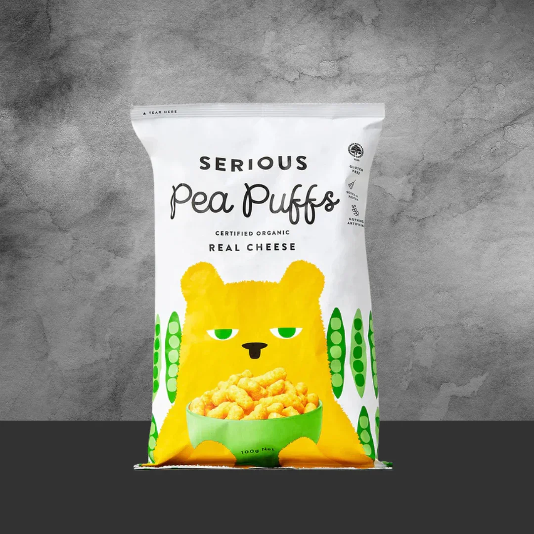 Serious Food Co Pea Puffs Real Cheese 15g - Image 2