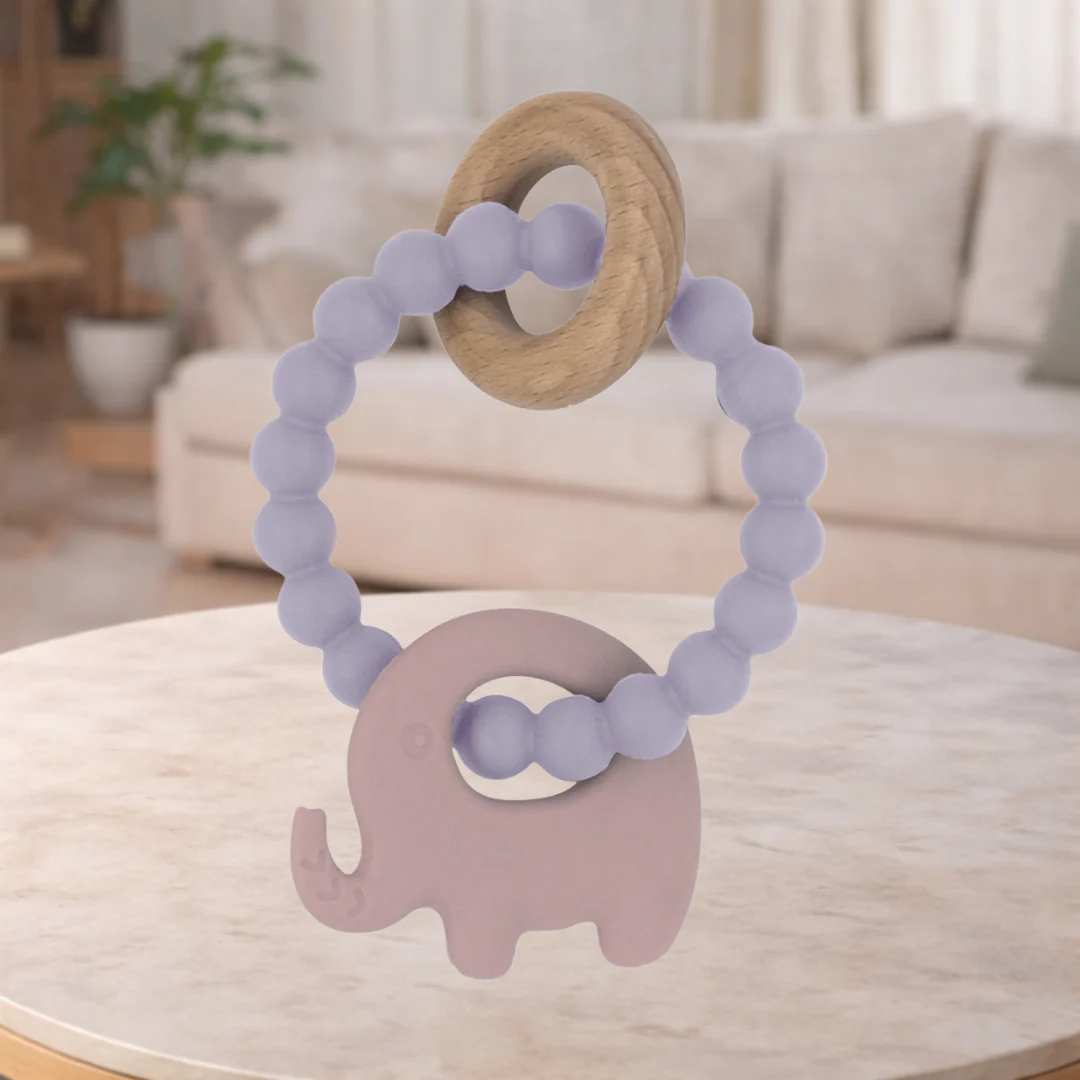 Silicone Elephant Teether