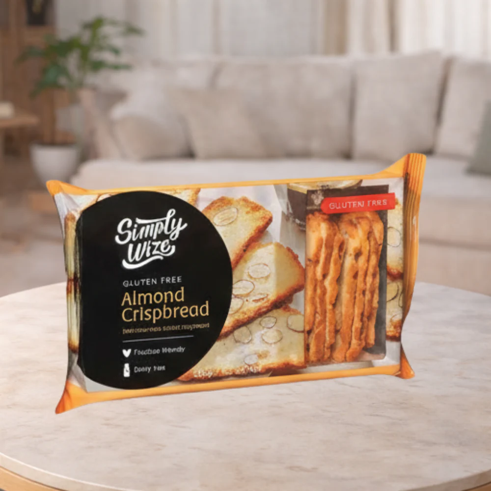 Simply Wize Gf Almond Crispbread 120g