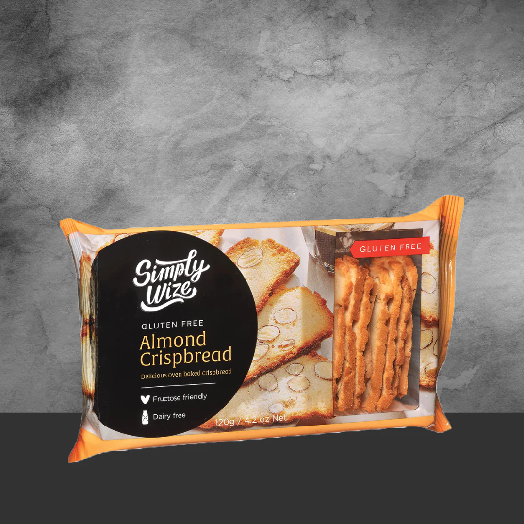 Simply Wize Gf Almond Crispbread 120g - Image 2